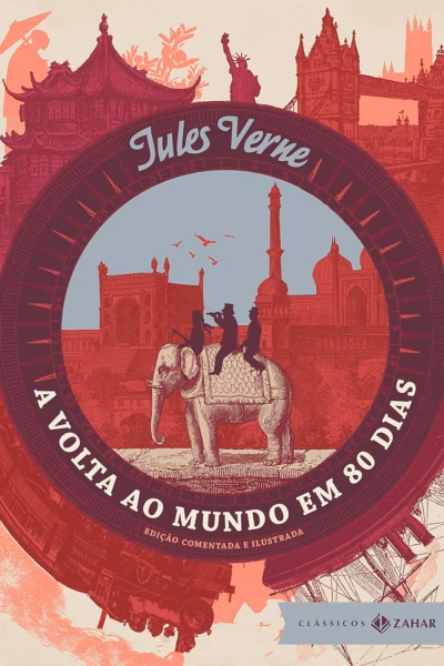 A Volta ao Mundo em 80 Dias 5 Capa do livro A Volta ao Mundo em 80 Dias