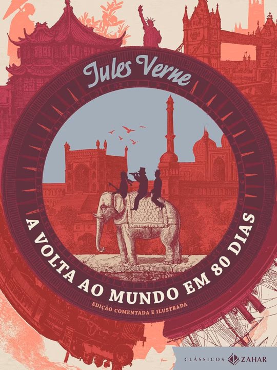 A Volta ao Mundo em 80 Dias 1 Capa do livro: A Volta ao Mundo em 80 Dias