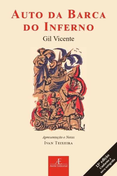 Auto da Barca do Inferno 4 Capa do livro Auto da Barca do Inferno
