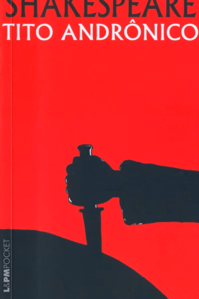 Capa do livro: Tito Andrônico