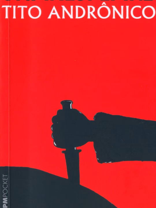 Capa do livro: Tito Andrônico