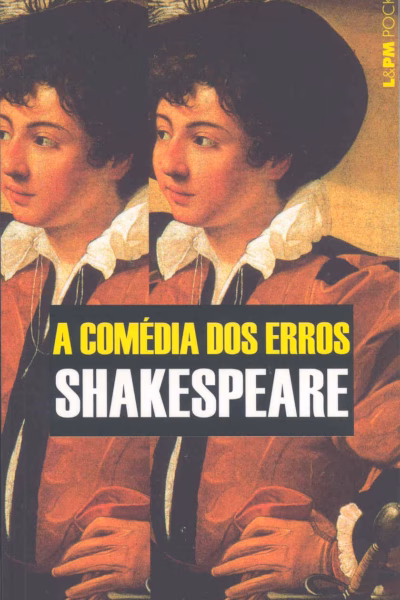 A Comédia dos Erros 9 Capa do livro: A Comédia dos Erros