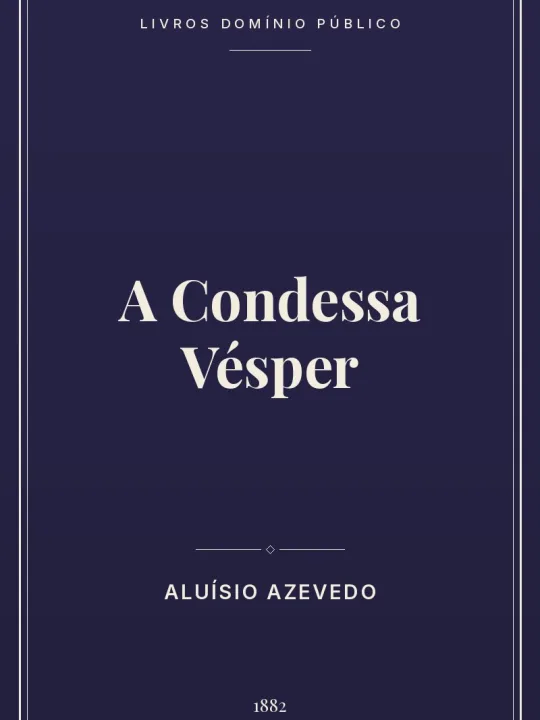 Capa do livro A Condessa Vésper