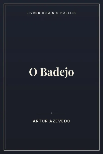 Capa do livro O Badejo