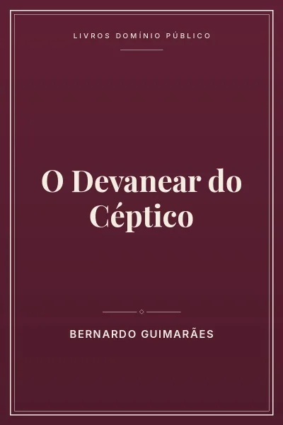 Capa do livro O Devanear do Céptico
