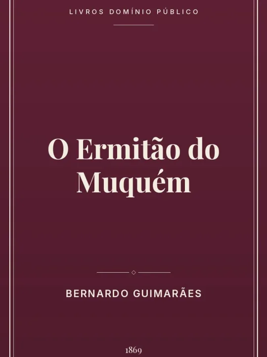 O Ermitão do Muquém 1 Capa do livro O Ermitão do Muquém