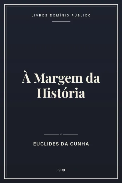 Capa do livro À Margem da História