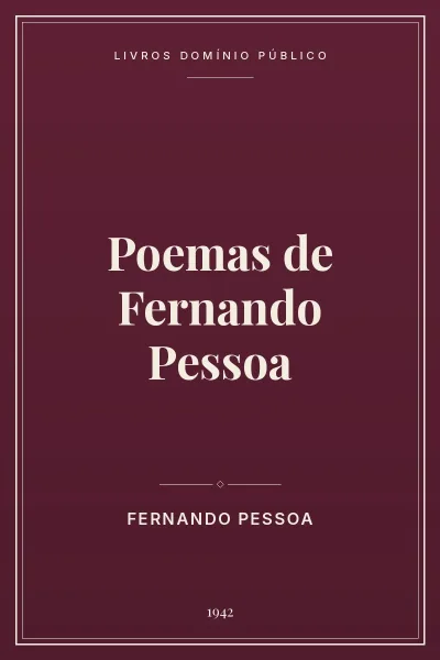 Poemas de Fernando Pessoa 6 Capa do livro Poemas de Fernando Pessoa