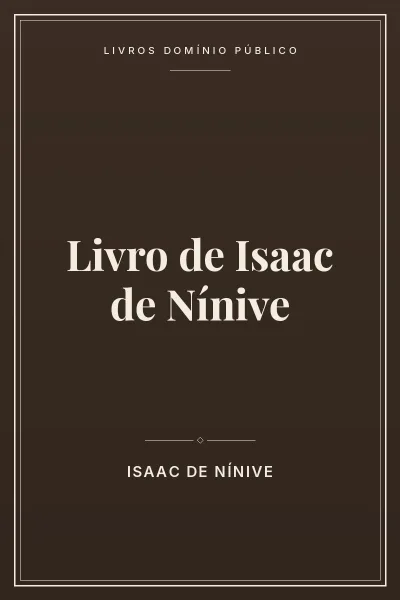 Capa do livro Livro de Isaac de Nínive