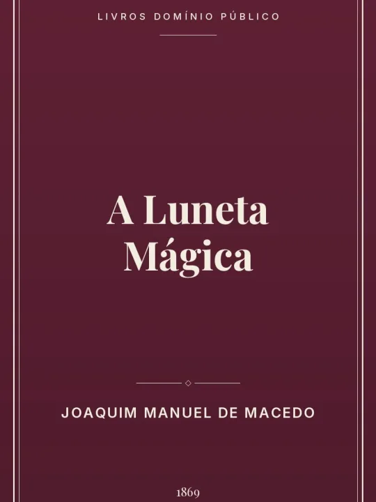 Capa do livro A Luneta Mágica