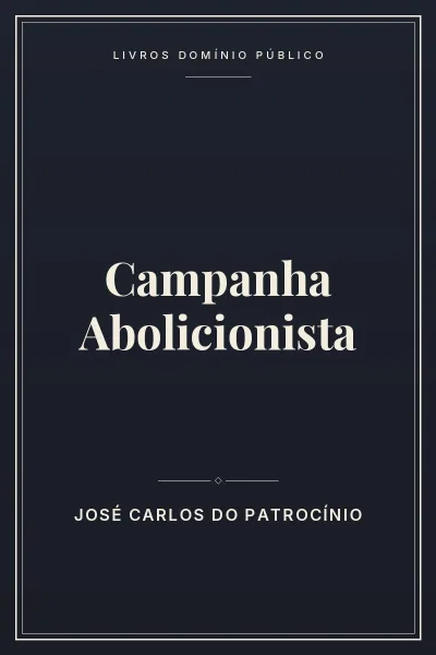 Capa do livro Campanha Abolicionista