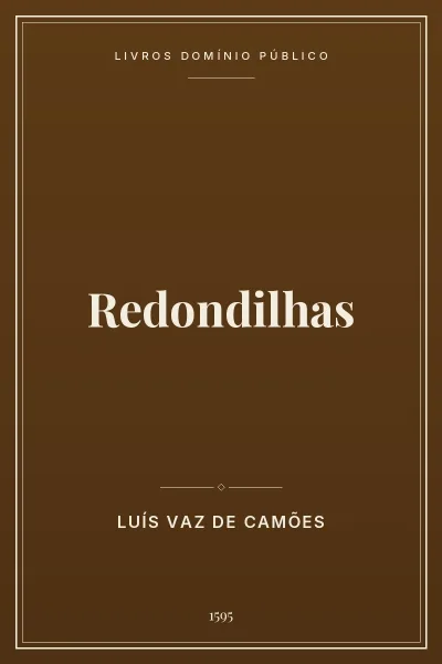 Capa do livro Redondilhas