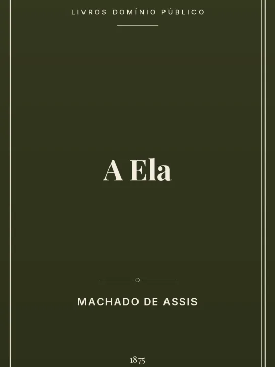 Capa do livro A Ela