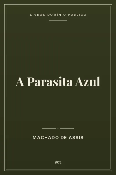 Capa do livro A Parasita Azul