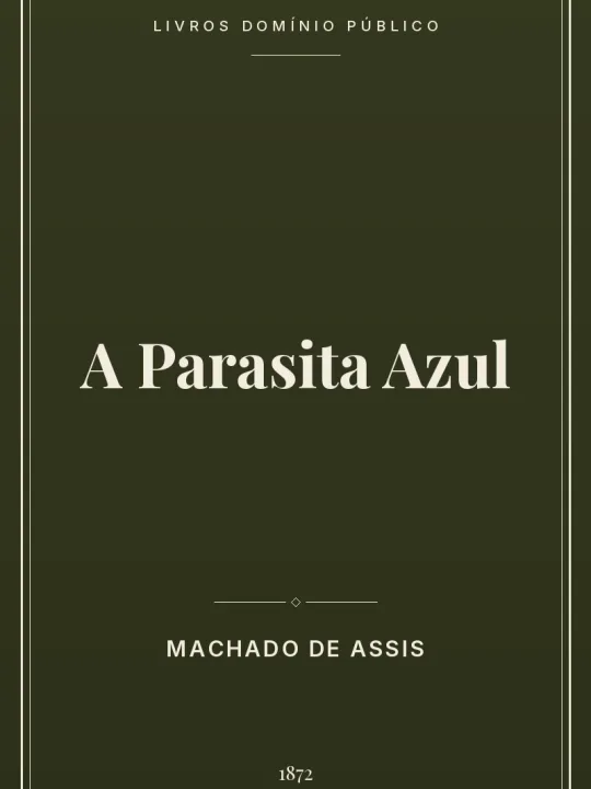 A Parasita Azul 1 Capa do livro A Parasita Azul