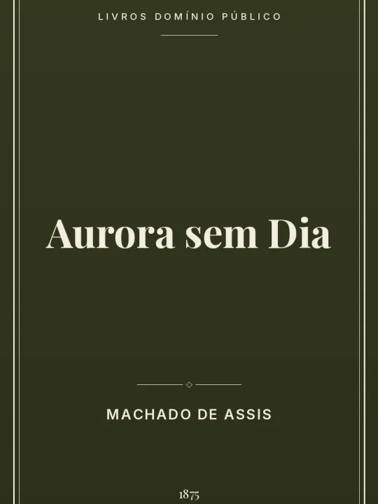 Capa do livro Aurora sem Dia