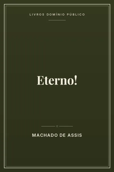 Capa do livro Eterno!
