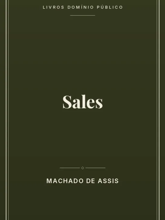 Sales 1 Capa do livro Sales