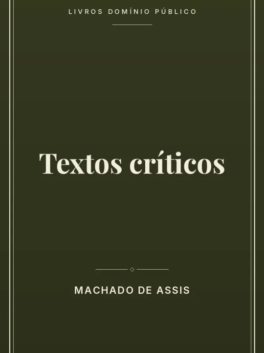 Textos críticos 1 Capa do livro Textos críticos