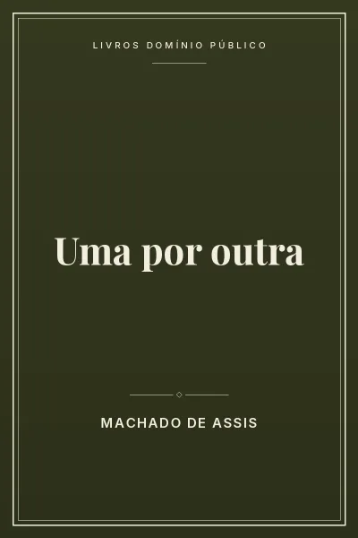 Capa do livro Uma por outra