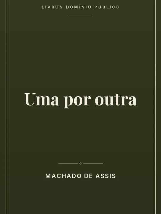 Uma por outra 1 Capa do livro Uma por outra