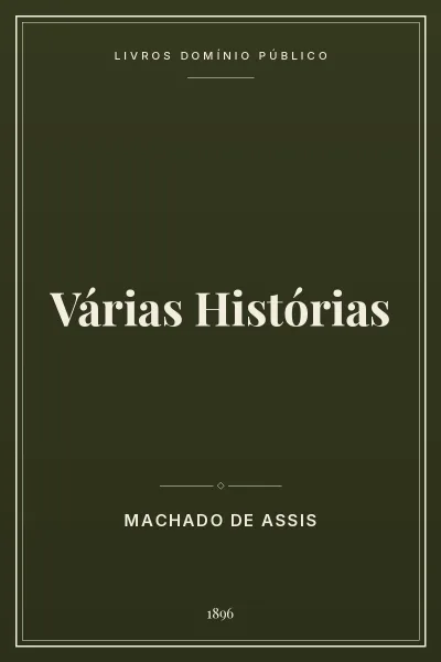 Capa do livro Várias Histórias