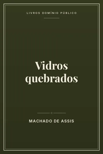 Capa do livro Vidros quebrados