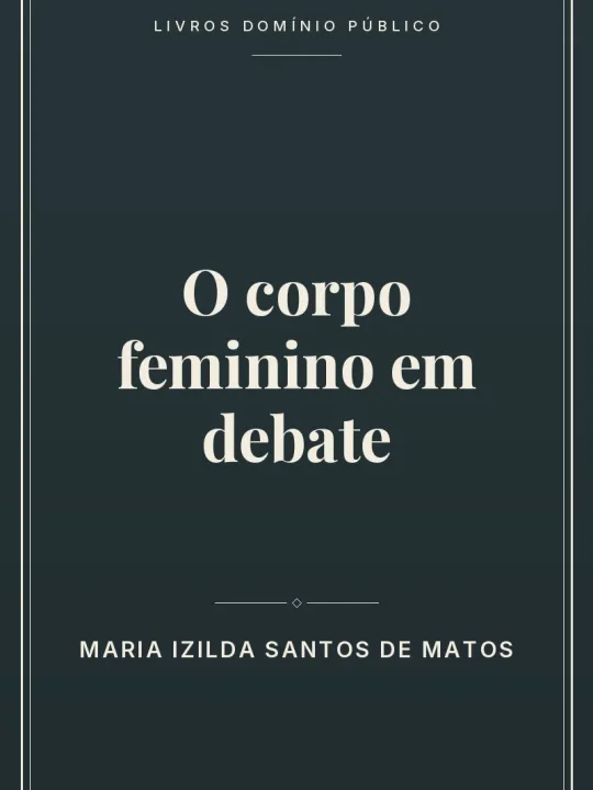 Capa do livro O corpo feminino em debate