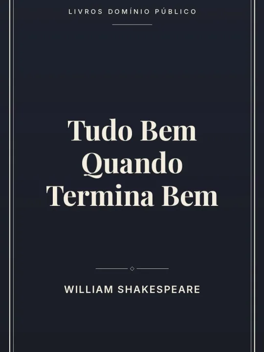 Tudo Bem Quando Termina Bem 1 Capa do livro Tudo Bem Quando Termina Bem