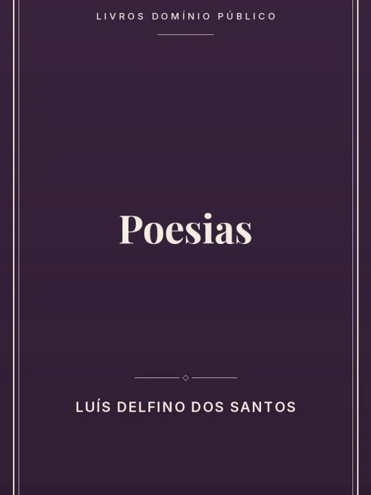 Capa do livro Poesias