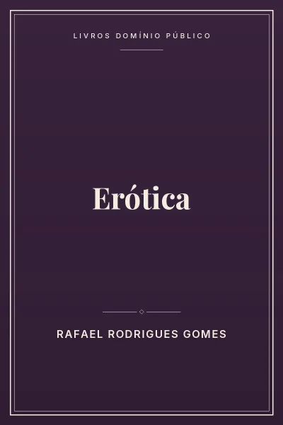 Capa do livro Erótica