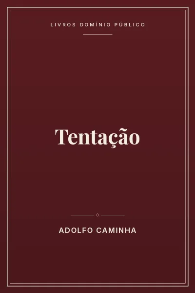 Capa do livro Tentação