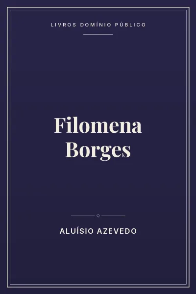 Capa do livro Filomena Borges