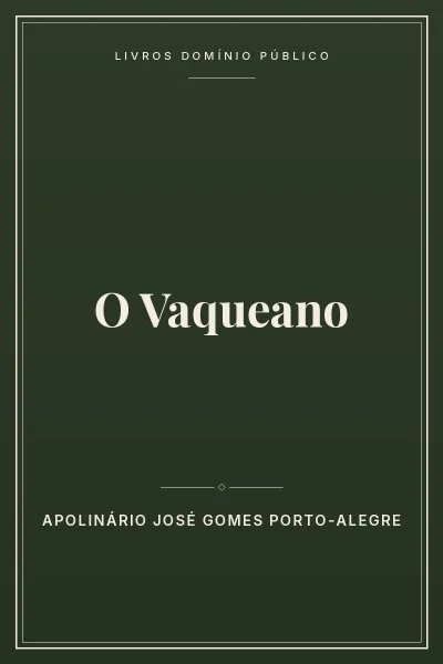 Capa do livro O Vaqueano