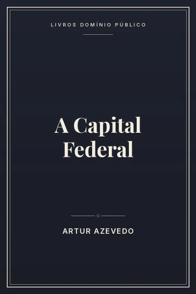 Capa do livro: A Capital Federal