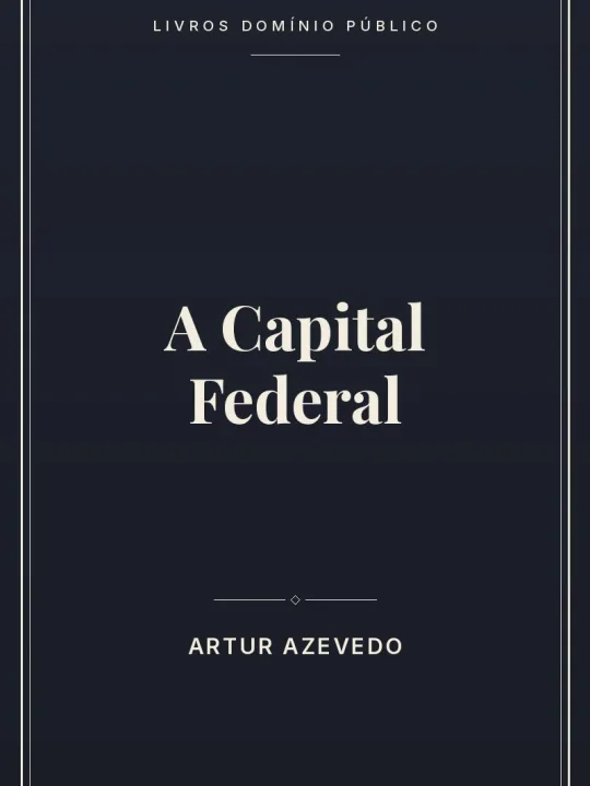 Capa do livro A Capital Federal