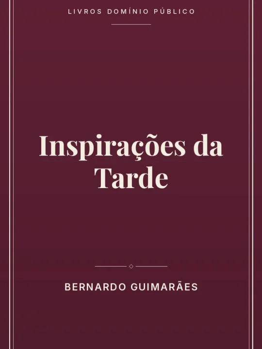 Inspirações da Tarde 1 Capa do livro: Inspirações da Tarde