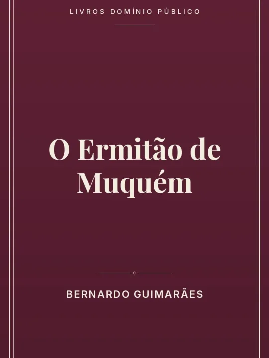 O Ermitão de Muquém 1 Capa do livro: O Ermitão de Muquém
