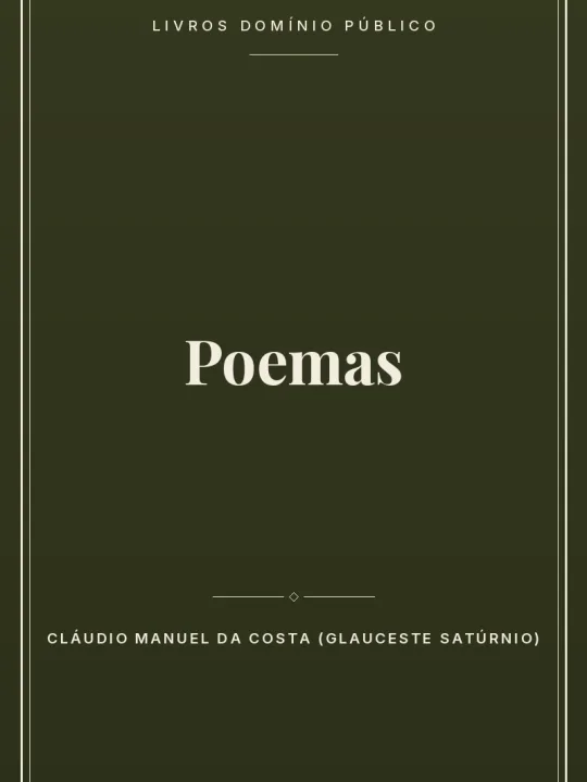 Poemas 1 Capa do livro Poemas