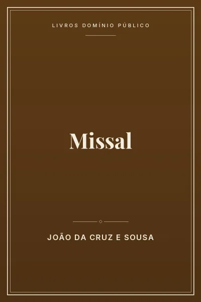 Capa do livro Missal