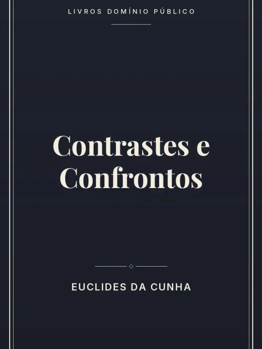 Contrastes e Confrontos 1 Capa do livro Contrastes e Confrontos