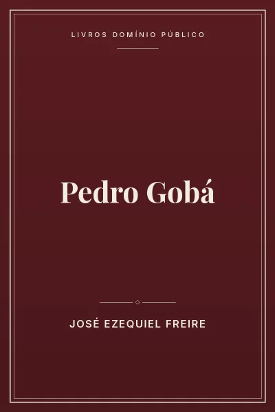 Pedro Gobá 4 Capa do livro: Pedro Gobá