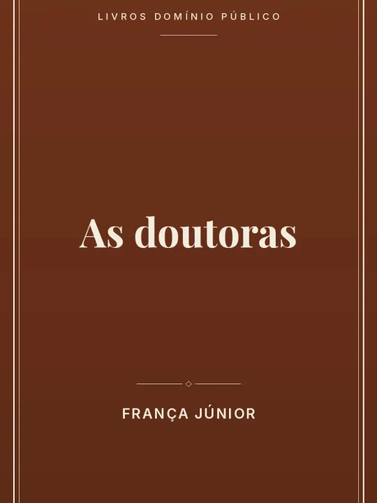 Capa do livro As doutoras