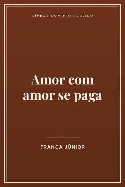 Capa do livro Amor com amor se paga