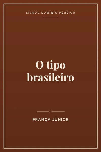 Capa do livro O tipo brasileiro