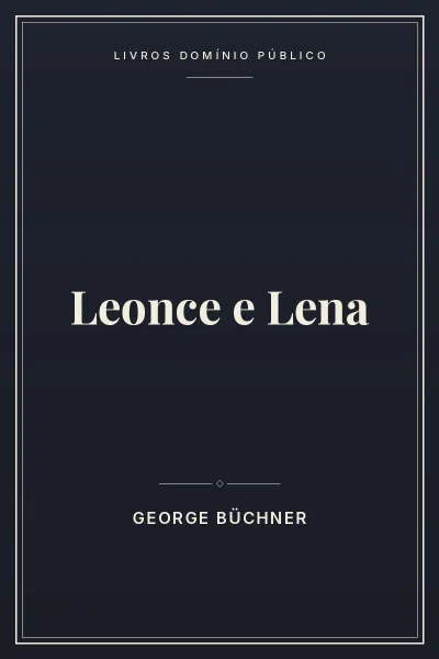 Capa do livro Leonce e Lena