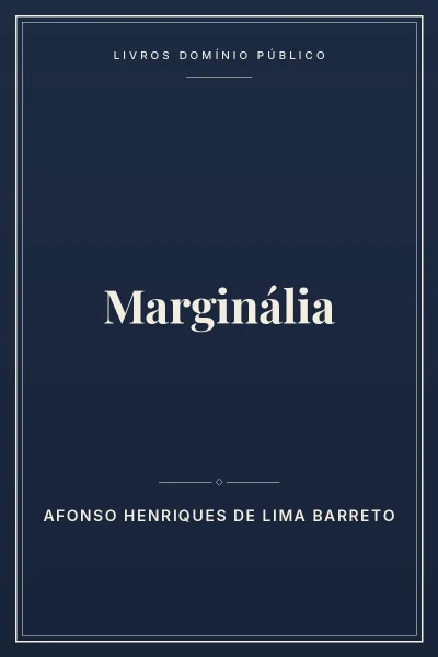 Capa do livro: Marginália
