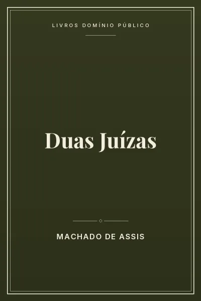 Capa do livro Duas Juízas