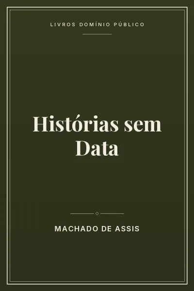 Capa do livro Histórias sem Data