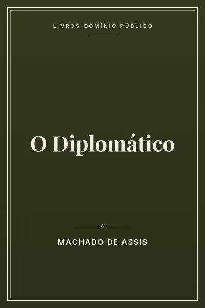 Capa do livro O Diplomático